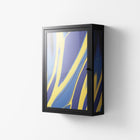 Blue Gale - Wall Cabinet - Oluwaseyi Samuel Adebayo - Antracite - Overlay Glass