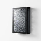 Thick Lines Good Times - Wall Cabinet - Craig Watkins - Antracite - Overlay Glass