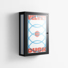 Velvet Dusk - Wall Cabinet - Oluwaseyi Samuel Adebayo - Antracite - Overlay Glass