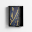 Blue Gale - Wall Cabinet - Oluwaseyi Samuel Adebayo - Antracite - Overlay Glass