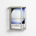 Ambient - Wall Cabinet - Alexander Khabbazi - Pebble - Clear glass