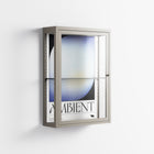 Ambient - Wall Cabinet - Alexander Khabbazi - Pebble - Clear glass