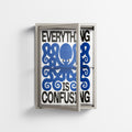 Everything is Confusing - Wall Cabinet - Alexander Khabbazi - Pebble - Clear glass
