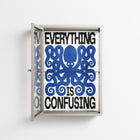 Everything is Confusing - Wall Cabinet - Alexander Khabbazi - Pebble - Clear glass