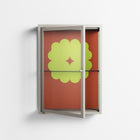 Fernis - Wall Cabinet - Linus Lohoff - Pebble - Clear glass