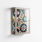 Alive - Wall Cabinet - Vratislav Pecka - Pebble - Clear glass