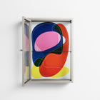 Blends - Wall Cabinet - Vratislav Pecka - Pebble - Clear glass