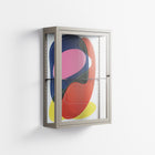 Blends - Wall Cabinet - Vratislav Pecka - Pebble - Clear glass