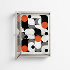 Conserto - Wall Cabinet - Vratislav Pecka - Pebble - Clear glass
