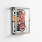 Misplaced - Wall Cabinet - Vratislav Pecka - Pebble - Clear glass