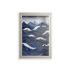 Dalgalar - Wall Cabinet - Nur Rydberg - Pebble - Clear glass