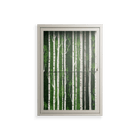 Björkskog - Wall Cabinet - Nur Rydberg - Pebble - Clear glass