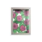 Pink Floras - Wall Cabinet - Katie O’Shea - Pebble - Clear glass