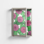 Pink Floras - Wall Cabinet - Katie O’Shea - Pebble - Clear glass