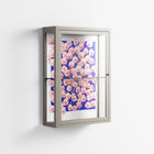 Redblooms - Wall Cabinet - Katie O’Shea - Pebble - Clear glass