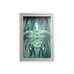 Turtle With Kelp - Wall Cabinet - Katie O’Shea - Pebble - Clear glass