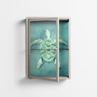 Turtle Without Kelp - Wall Cabinet - Katie O’Shea - Pebble - Clear glass