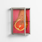 Fruit Love Pink - Wall Cabinet - Raissa Oltmanns - Pebble - Clear glass