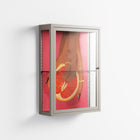 Fruit Love Pink - Wall Cabinet - Raissa Oltmanns - Pebble - Clear glass