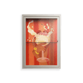 Drink And Cherries - Wall Cabinet - Raissa Oltmanns - Pebble - Clear glass