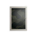 Midnight Dune - Wall Cabinet - Amy Suther - Pebble - Clear glass