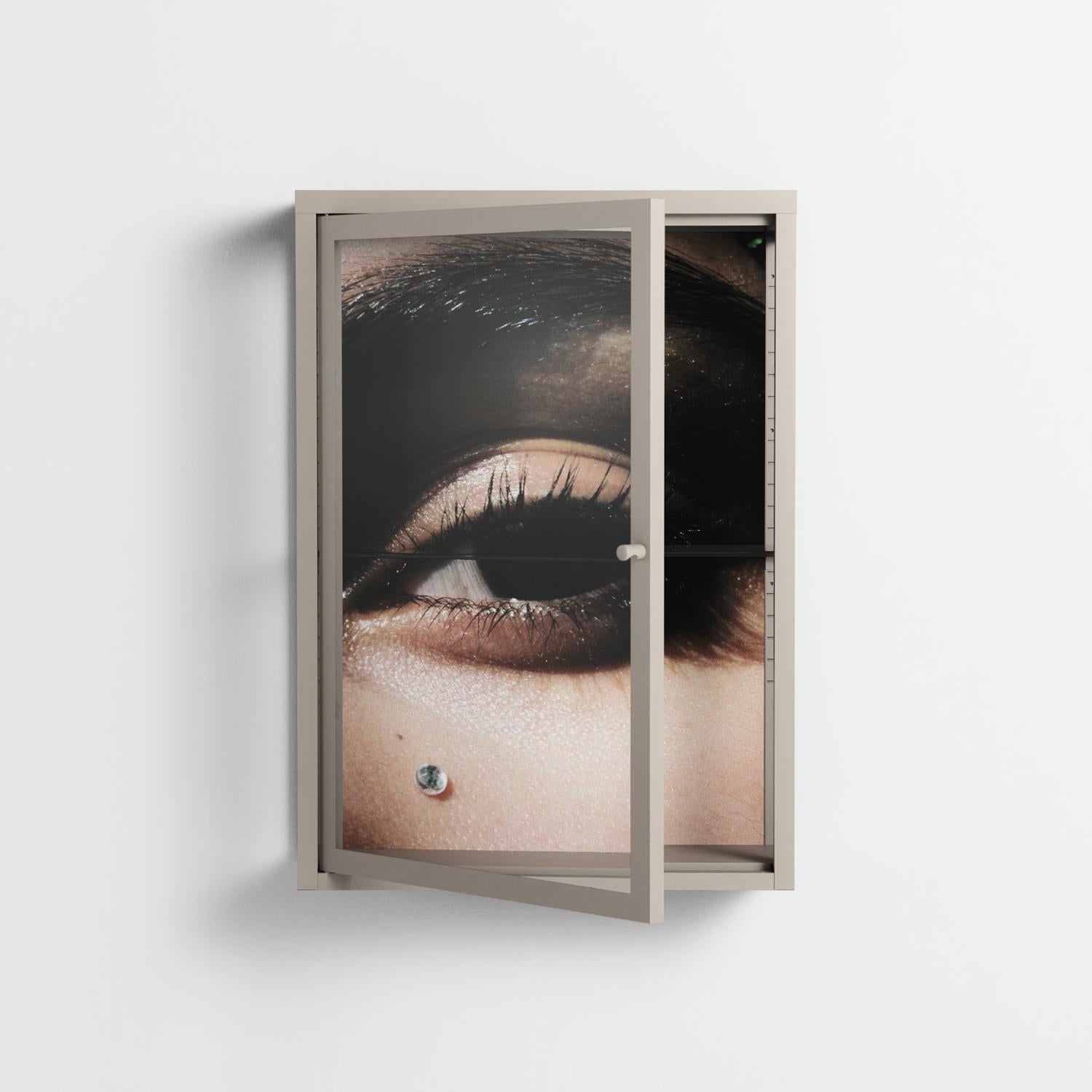Gem - Wall Cabinet - Nadia Ryder - Pebble - Clear glass