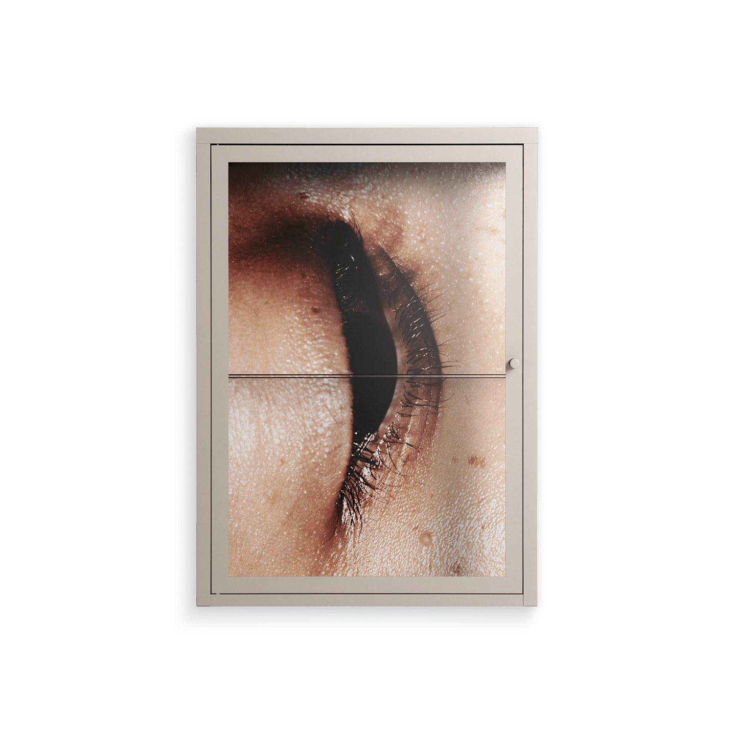 Glow - Wall Cabinet - Nadia Ryder - Pebble - Clear glass