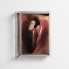 Red 2 - Wall Cabinet - Nadia Ryder - Pebble - Clear glass