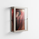 Red 2 - Wall Cabinet - Nadia Ryder - Pebble - Clear glass