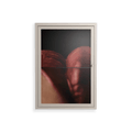 Red 3 - Wall Cabinet - Nadia Ryder - Pebble - Clear glass