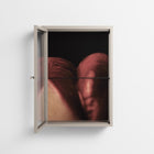 Red 3 - Wall Cabinet - Nadia Ryder - Pebble - Clear glass