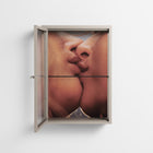 The Art Of Kissing - Wall Cabinet - Nadia Ryder - Pebble - Clear glass