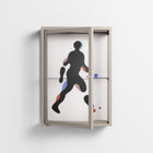 Décomposé - Wall Cabinet - David Vanadia - Pebble - Clear glass