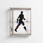 Décomposé - Wall Cabinet - David Vanadia - Pebble - Clear glass