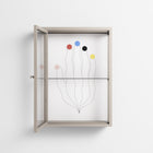 Épanoui - Wall Cabinet - David Vanadia - Pebble - Clear glass