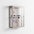 Équilibré - Wall Cabinet - David Vanadia - Pebble - Clear glass