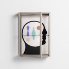 Équilibre_Intérieur - Wall Cabinet - David Vanadia - Pebble - Clear glass