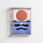 Immergé - Wall Cabinet - David Vanadia - Pebble - Clear glass