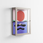 Immergé - Wall Cabinet - David Vanadia - Pebble - Clear glass