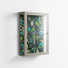 Shapes and Faces - Wall Cabinet - Craig Watkins - Pebble - Clear glass