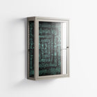Optical Delusion - Wall Cabinet - Craig Watkins - Pebble - Clear glass