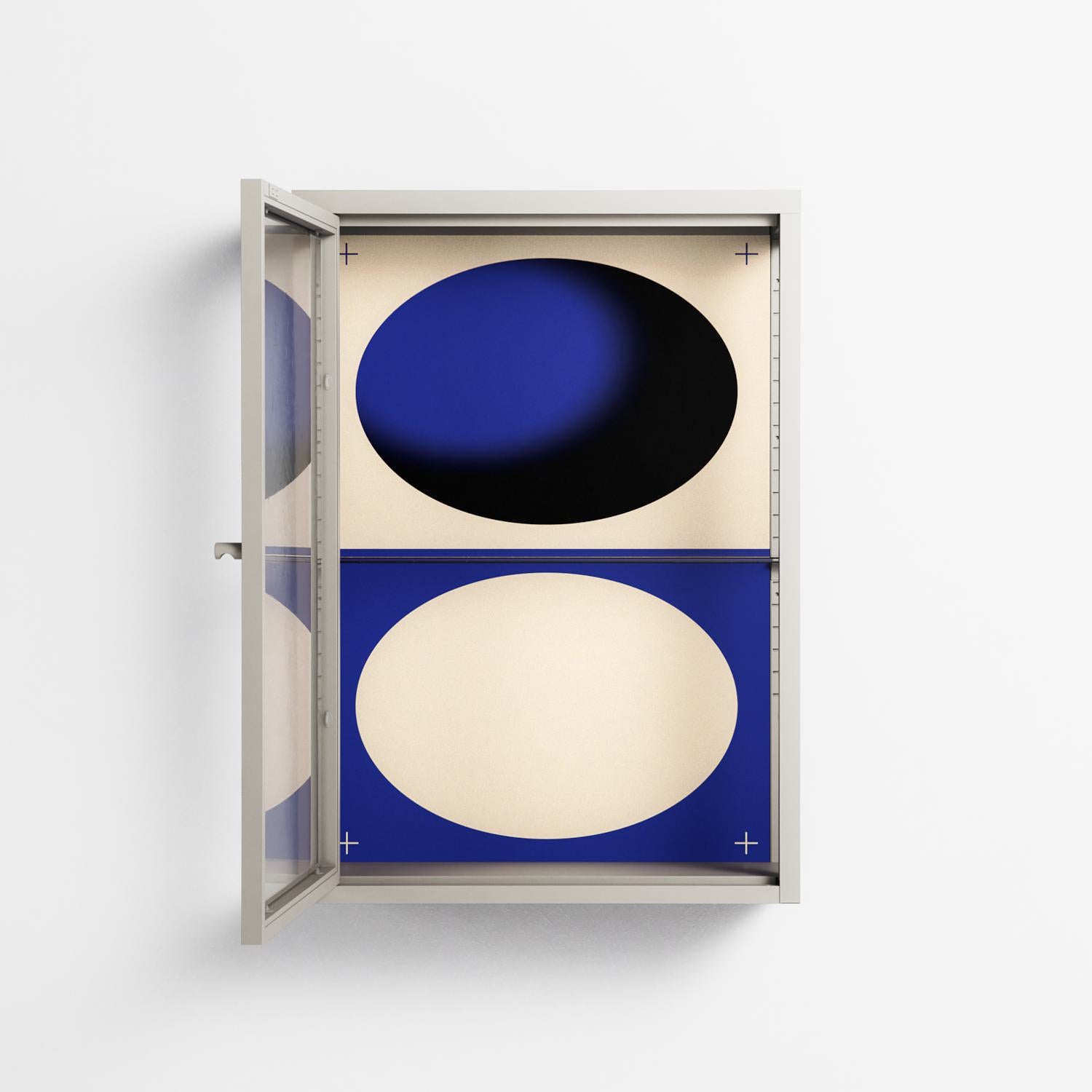 Entrance - Wall Cabinet - Oluwasheyi Adebayo - Pebble - Clear glass