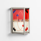 Parallel Mirage - Wall Cabinet - Oluwasheyi Adebayo - Pebble - Clear glass