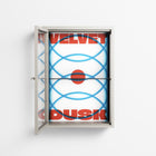 Velvet Dusk - Wall Cabinet - Oluwasheyi Adebayo - Pebble - Clear glass
