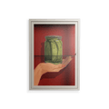 Pickles - Wall Cabinet - Kristin Eriksson - Pebble - Clear glass