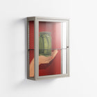 Pickles - Wall Cabinet - Kristin Eriksson - Pebble - Clear glass