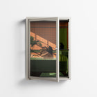 Bad Omen - Wall Cabinet - Kristin Eriksson - Pebble - Clear glass