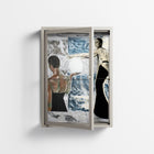 Balance - Wall Cabinet - Sophie Goudman-Peachey - Pebble - Clear glass