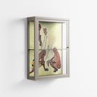 Can You Face It - Wall Cabinet - Sophie Goudman-Peachey - Pebble - Clear glass