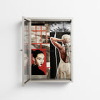 Where We Belong - Wall Cabinet - Sophie Goudman-Peachey - Pebble - Clear glass
